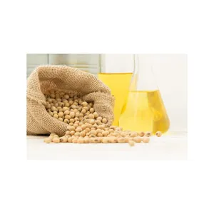 Olio di soia 100% olio vegetale a base di semi di soia di buona qualità senza cera colore giallo puro