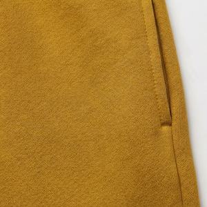 Pantalon de détente pour homme en jersey biologique, couleur personnalisée, anti-froissement, uni, teint, coupe ultra décontractée, jambe droite, décontracté - Product Image 5