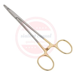 ที่ขายดีที่สุดโลโก้ที่กำหนดเองพิมพ์เดี่ยวใช้เข็มยึด Forceps/บริการ OEM ขายส่งผู้ผลิตผู้ถือเข็ม - Product Image 2