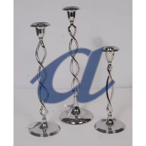 Meilleure vente bougeoir avec métal fait à la main style vintage bougeoir pour la décoration de la maison utilisé par les exportateurs - Product Image 2