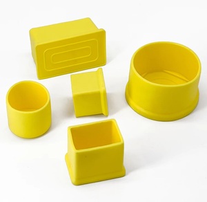 Cubierta de tubo redondo de goma de silicona amarilla de 28x28mm para automoción, buena resistencia a los golpes, 'modelo DE CARA redonda' de Tailandia - Product Image 5