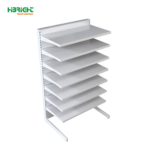 Estante de Exhibición Metálico Resistente Highbright HBE-SR <span class=keywords><strong>para</strong></span> Supermercados, con Estantes Sólidos Independientes, Instalación Rápida, Uso Comercial - Product Image 2