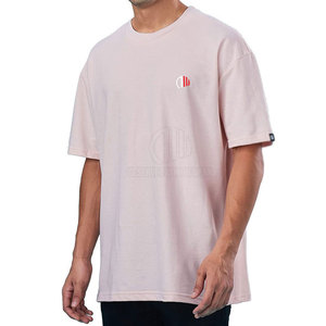 ออกแบบโลโก้ตามสั่ง เสื้อยืดโอเวอร์ไซส์สำหรับผู้ใหญ่ บริการ OEM เสื้อผ้าฤดูร้อน แขนสั้น เสื้อยืดโอเวอร์ไซส์ผู้ชาย ขายออนไลน์ - Product Image 3