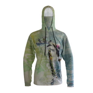 Moda 2025, Jersey de pesca de manga larga para hombre, sudaderas con capucha de verano de secado rápido transpirables, características transpirables de secado rápido, sublimación DTF - Product Image 6