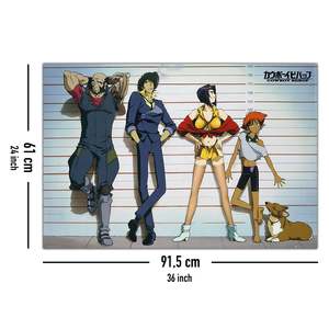 Affiche d'anime Cowboy Bebop : Ligne-up des personnages - Product Image 5
