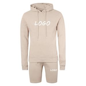 ชุดกีฬาแบบมีฮู้ดสำหรับผู้ชายชุดวอร์มผ้าฟลีซชุดวอร์มมีซิปขนาดใหญ่ผลิตตามสั่ง - Product Image 6