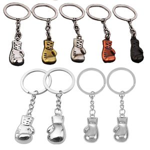 Boxing Keychain Mini Boxing Glove Keychains 3d <b>Key</b> Ring Hanging Pendants <b>Bag</b> Charms for Sports Party Favors Team Couple Gift - Product Image 1
