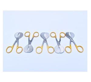 4 inch cùn cong Lưỡi dây rốn kéo 10cm dụng cụ phẫu thuật y tế cung cấp <span class=keywords><strong>Clip</strong></span> Loại - Product Image 5