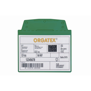 Portadocumenti da appendere DIN A6 Orizzontale Verde Confezione da 10 - SD012-05 - Product Image 1