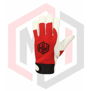 ถุงมือยางลาเท็กซ์ป้องกันไฟฟ้าสถิตย์สีแดงถุงมือทำงานเนื้อผ้าแบบยืดหยุ่นสามารถซักได้ทนทานต่อการฉีกขาดปรับแต่งได้ - Product Image 2