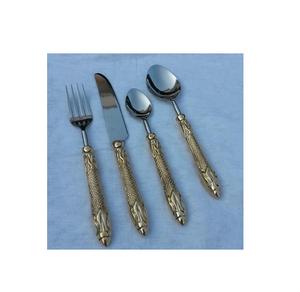 Juego de cubiertos de acero inoxidable de alta venta de 5 piezas de diseño moderno y simple para uso en la cocina - Product Image 4