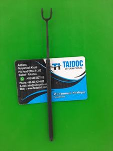 Rétracteur chirurgical manuel en acier inoxydable de qualité supérieure, 4 crochets de peau Joseph, 6,2 double pointe tranchante, 2, 5, 7 et 10 mm - Product Image 6