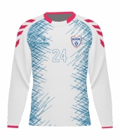OPERAL OEM Yüksek Kaliteli Isı Transfer Baskılı %100 Polyester Futbol Forması Takımları Gradyan Renkli Özel Takım Adı Unisex Yetişkin