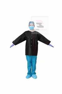 ชุดยูนิฟอร์มโรงพยาบาลแบบขายส่ง ชุดสครับทางการแพทย์แบบไม่ถักทอสำหรับแพทย์และพยาบาล - Product Image 5