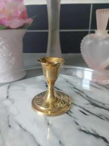 100% Best Quality Brass <b>Candle</b> Stand for Customized Size <b>Cheap</b> Price with Handmade with Single Piece Natural Craft - Product Image 3