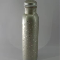 Bouteille en cuivre HAXAGON incroyable, 99+ % cuivre pur, capacité de 900 ml, design classique écologique, options personnalisées, meilleure qualité pour