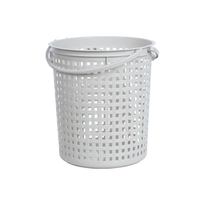 Hokori 5125 Medium Thai Style <b>Rattan</b> Plastic <b>Basket</b> PP Material Multi-Purpose <b>Laundry</b> and Home Storage with Handles - Product Image 2