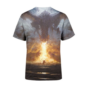 T-shirts à manches courtes en tricot sublimé pour hommes grande taille respirants avec logo personnalisé Vente chaude en plusieurs couleurs - Product Image 3