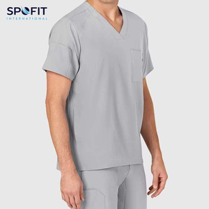 Conjunto de Uniformes Médicos de Alta Calidad para Hombre, Uniformes Médicos Modernos, Trajes de Enfermería de Punto, Uniformes Médicos Personalizados en Color - Product Image 2