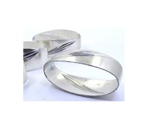 Servilletero de acero inoxidable, servilletero de boda para restaurante, vajilla, pieza de alta calidad con revestimiento de plata - Product Image 2