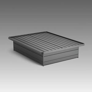 <b>King</b> <b>Size</b> Steel Platform <b>Bed</b> <b>Frame</b> | Hotel & Motel Grade <b>Metal</b> <b>Bed</b> Base | High Load Capacity & No Noise | Modern Design Durable - Product Image 1