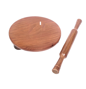 Rouleau à pâtisserie en bois solide fait à la main outil de cuisine de Noël cuisson gâteau biscuits bois rouleau à pâtisserie pas cher prix qualité standard - Product Image 6