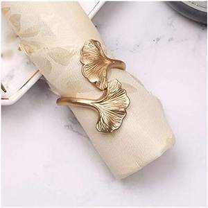 Anneau de serviette en laiton dernière pièce de table 100% dessus de table accessoires de décoration anneau de serviette en laiton dernière pièce - Product Image 5