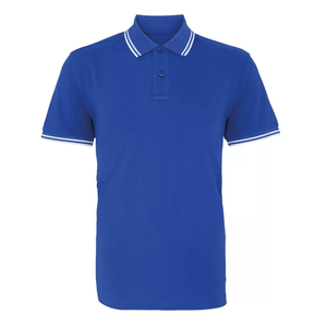 Men's Tapped Polo Shirts Short Sleeve Buttons Closure Polo Shirt <b>Classic</b> Fit Casual T-shirt - Product Image 6