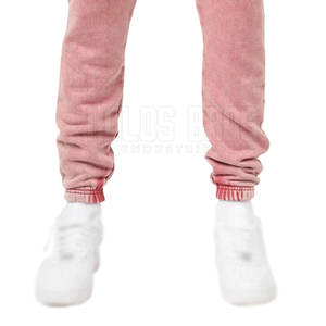 Los pantalones casuales de lavado ácido de algodón ligero más vendidos, logotipo personalizado, cintura media, patrón recto de alta calidad, uso para adultos - Product Image 6