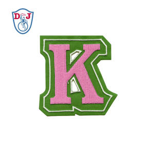 Patchs brodés populaires avec des lettres grecques méga, emblèmes à repasser, appliques pour sororités et fraternités - Product Image 4