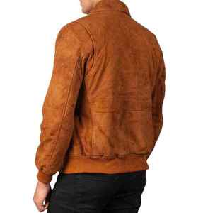 Chaqueta de hombre de calidad de moda de cuero de diseño personalizado con servicio OEM de OSTROWEARS ENTERPRISES - Product Image 3