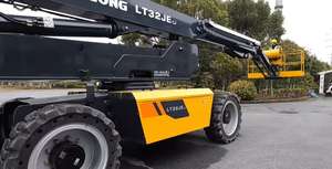 Plataforma DE TRABAJO aérea de marca famosa china, elevador de tijeras eléctrico de 34m LT32JE - Product Image 3