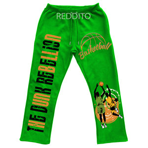 Pantalones de hombre lavados tendencia de verano Pantalones de correr de talla grande marca personalizada ropa informal multibolsillo Cierre de cintura elástica para niños - Product Image 1