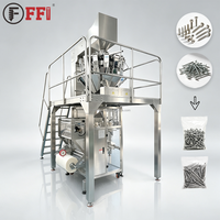 Machine d'emballage de vis en sachets polyéthylène