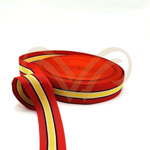 Hot Selling Colorful <b>Silk</b> Moire <b>Ribbon</b> Stocked Grosgrain <b>Ribbons</b> in Multiple Widths and Colors for Decoration & Awards - Product Image 5