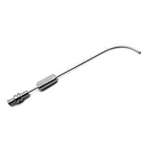 Nouvelle canule d'aspiration dentaire manuelle en acier inoxydable 4 mm 6 pouces Instrument chirurgical pour implants sinus - Product Image 6