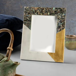 Wall Decorative Hanging Marble Photo <b>Frame</b> for Living Room Decor Wholesale Low Price Bone Inlay <b>Picture</b> <b>Frames</b> for Bedroom - Product Image 2