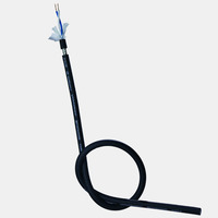 Câble microphone XLR à paire torsadée en stock, gaine PVC équilibrée, blindage tressé, capacité 61,8 pF, cuivre nu 23 AWG