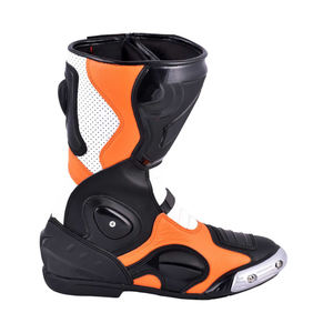 Nueva llegada mejor calidad zapatos de carreras de motos/Logotipo personalizado impreso mejor Material de cuero zapatos de moto - Product Image 3