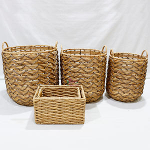 Artex Dong Thap, cestas de mimbre de jacinto de agua hechas a mano para decoración y almacenamiento del hogar con estilo - Product Image 6