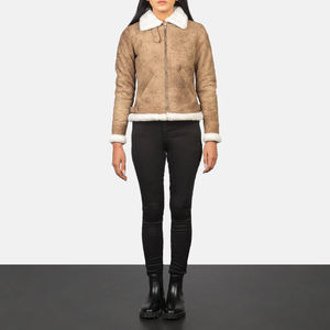Veste en cuir pour femmes de qualité supérieure sur mesure Style moderne de haute qualité parfait pour les commandes en gros 2025 - Product Image 3