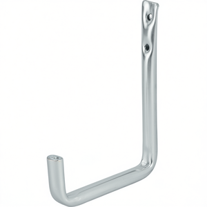 VORMANN Galvanized Steel U-Shaped <b>Wall</b> <b>Hook</b> Without Rubber Coating 82 mm Projection <b>for</b> Coat Racks & <b>Hooks</b> - Product Image 3