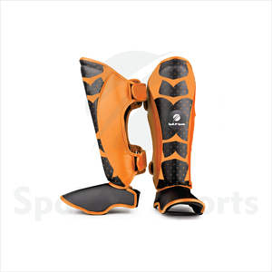 Protector de Piernas de Boxeo de Cuero de Alta Calidad, Personalizado para Entrenamiento Profesional, Espinilleras para Muay Thai, MMA, Kick Boxing - Product Image 1