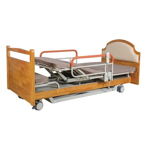 Lit d'hôpital ergonomique ECU PLUS certifié ISO, mobilier hospitalier en métal et aluminium - Product Image 3