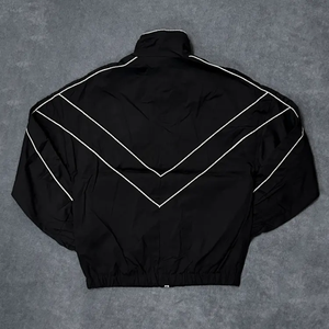 Conjunto Deportivo Informal Personalizado para Hombre con Capucha y Estampado, Ligero, de Poliéster/Algodón, con Cremallera Completa, Cortavientos, Transpirable, 2025 - Product Image 3