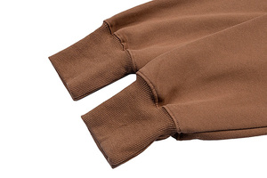 เสื้อฮู้ดแบบสวมหัวของผู้ชายทรงครอปโอเวอร์ไซส์แบบกำหนดเองได้ TB664 - Product Image 5