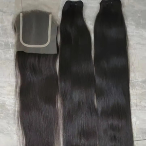 ผมแท้ ALVI อินเดียนเรมี่ แบบเป็นมัด  ปลายผมถักสองชั้น  เนื้อผมนุ่มสลวย  แบบตรงและแบบลอนน้ำ  ต่อผมแบบเป็นช่อ  นุ่มเป็นธรรมชาติ  เป็นมิตรต่อสิ่งแวดล้อม - Product Image 1