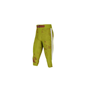 Uniforme de football américain à bas prix, fabriqué en 100 % polyester, faible MOQ - Product Image 3