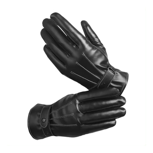Nouveau style OEM de gants d'habillage confortables en cuir de haute qualité compatibles avec les écrans thermiques et tactiles pour une utilisation en extérieur - Product Image 2