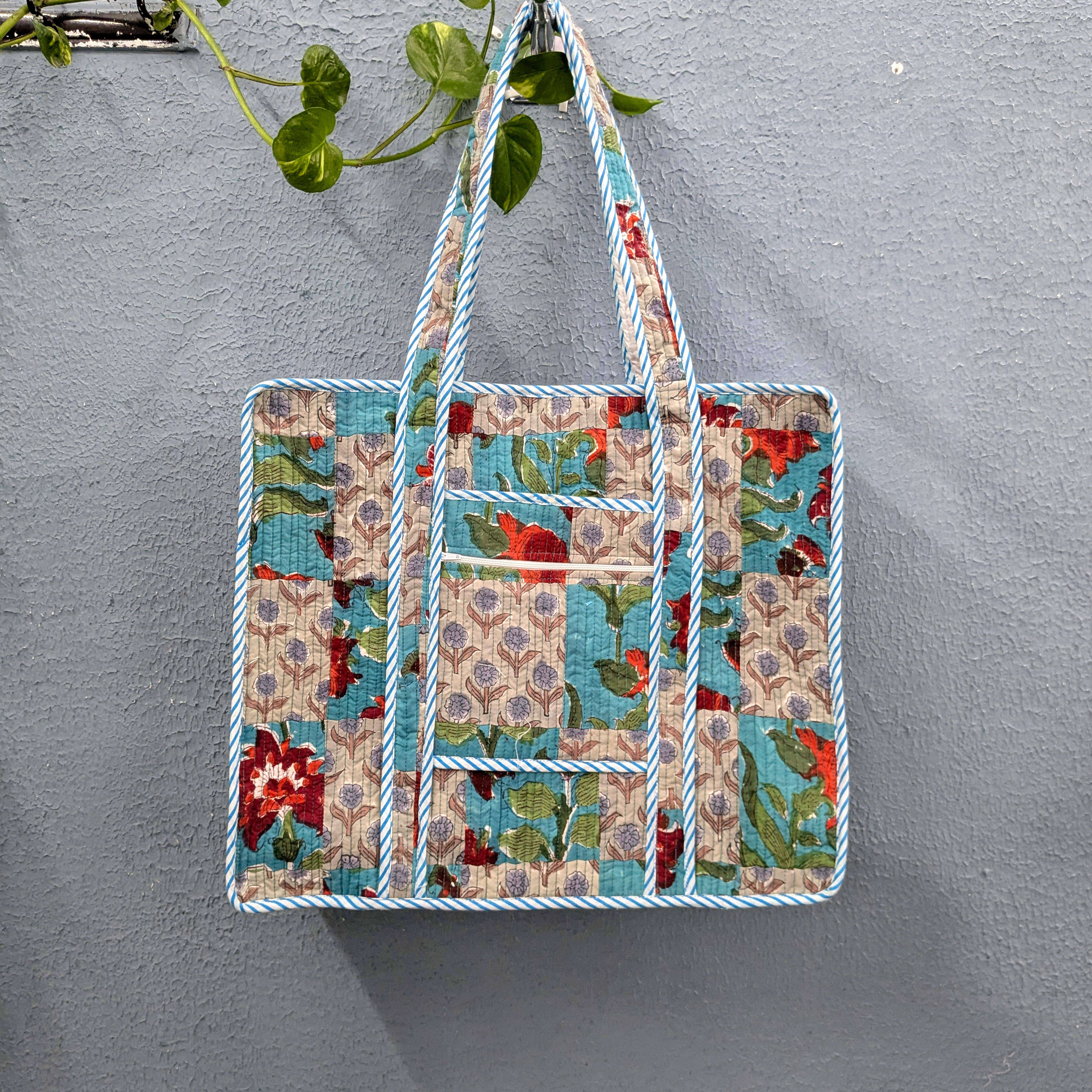 Patchwork and same as picture print